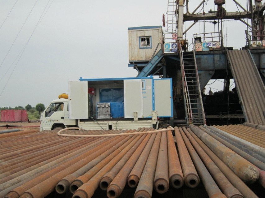 石油氣田專用試壓車